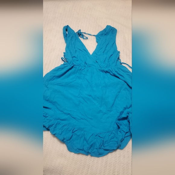 NWT turquoise dress medium - Picture 2 of 3